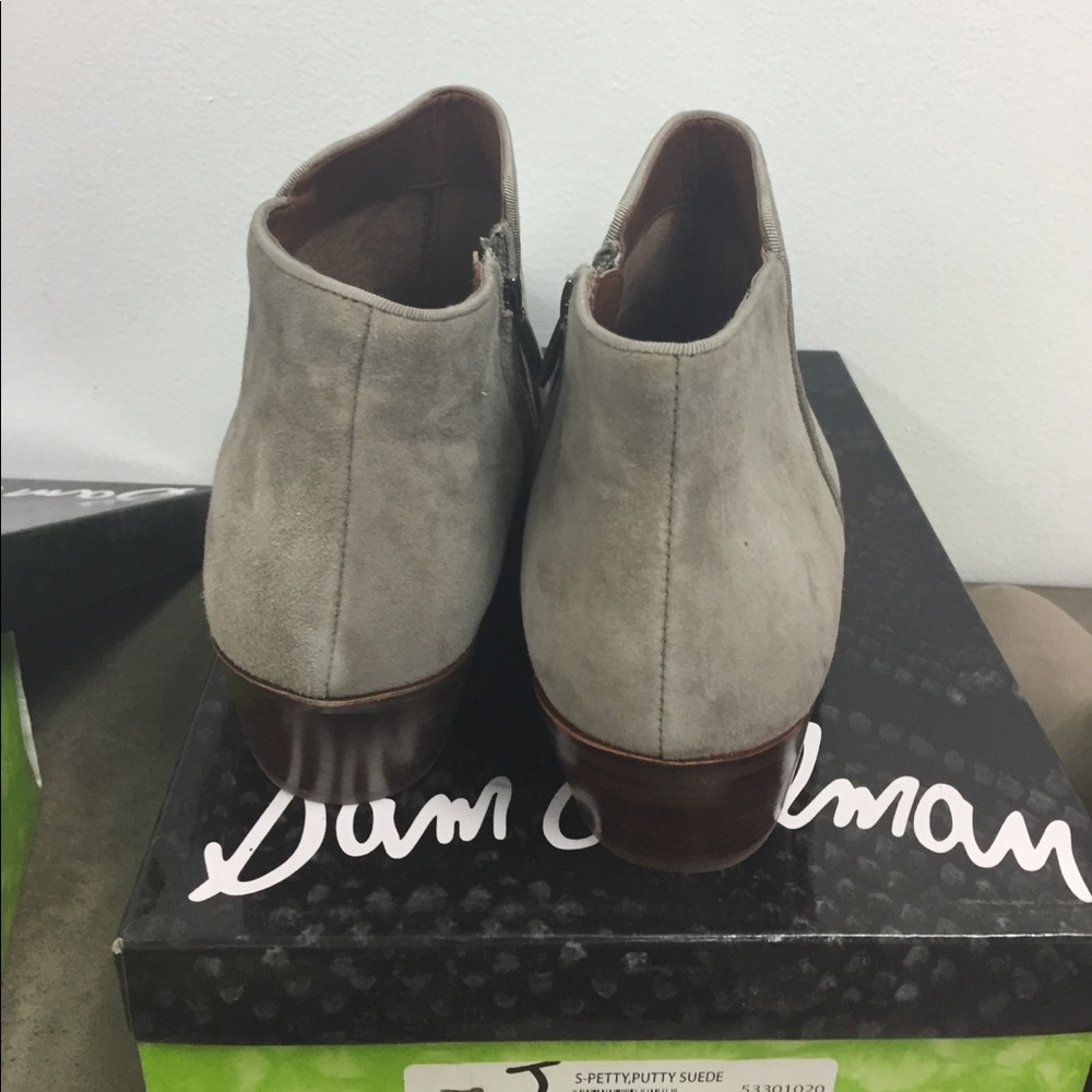 Sam Edelman Petty Putty Suede Ankle Bootie - Picture 5 of 8