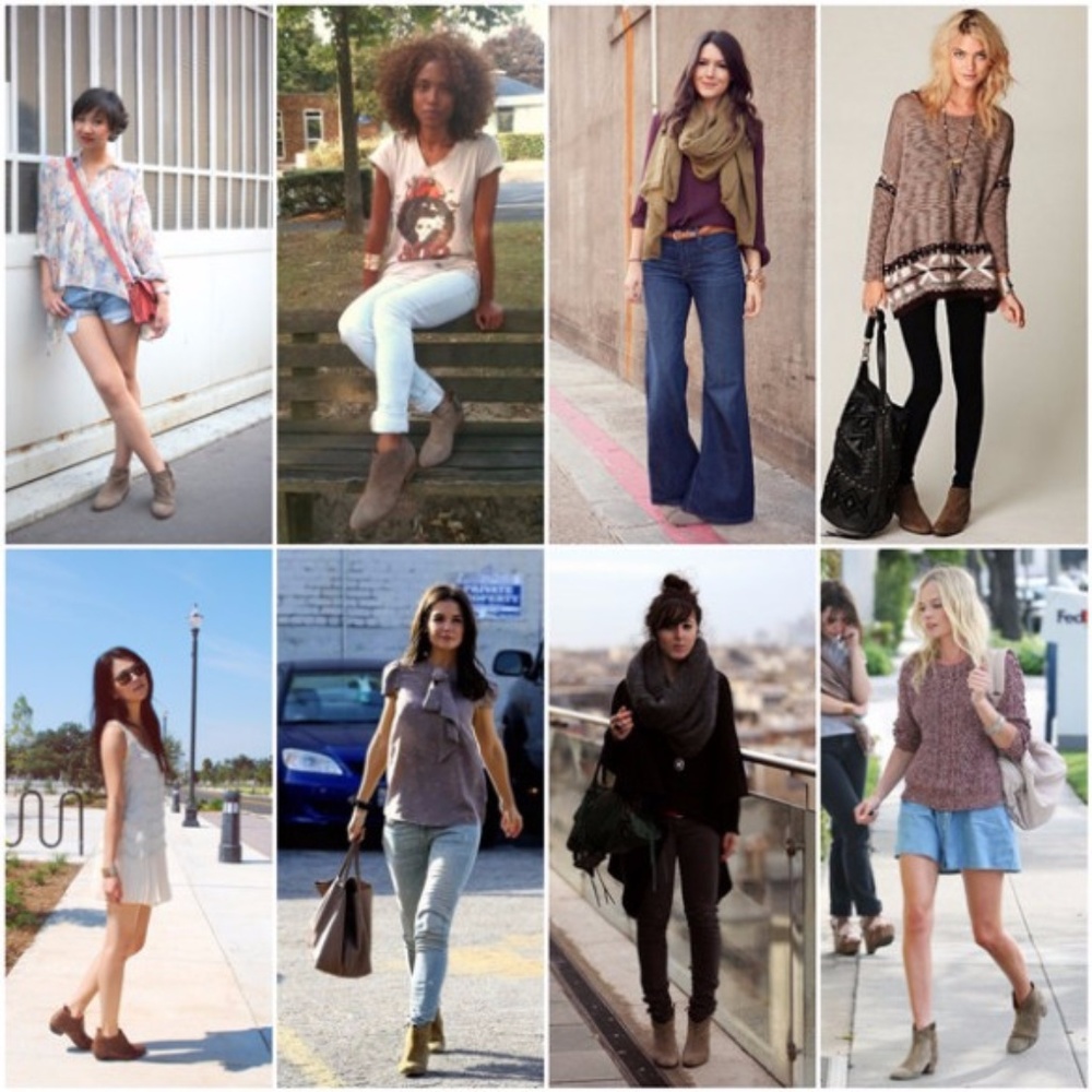 Sam Edelman Petty Putty Suede Ankle Bootie - Picture 7 of 8