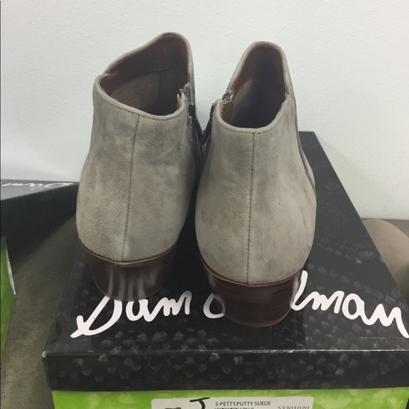 Sam Edelman Petty Putty Suede Ankle Bootie - Picture 5 of 8