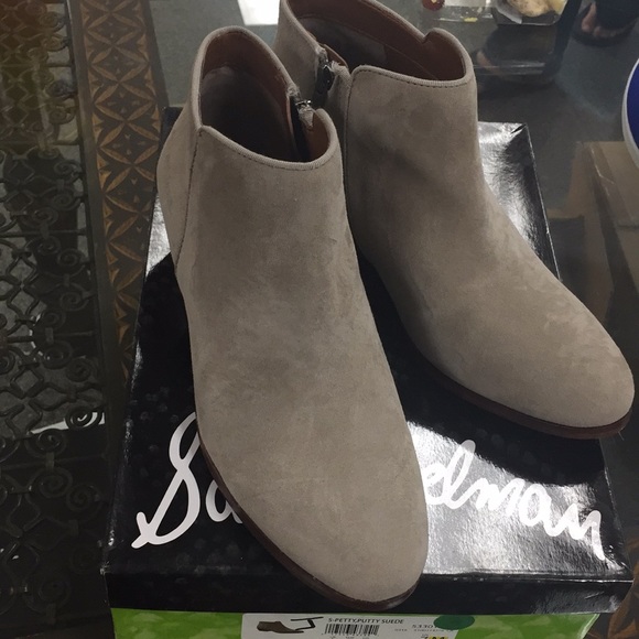 Sam Edelman Petty Putty Suede Ankle Bootie - Picture 8 of 8