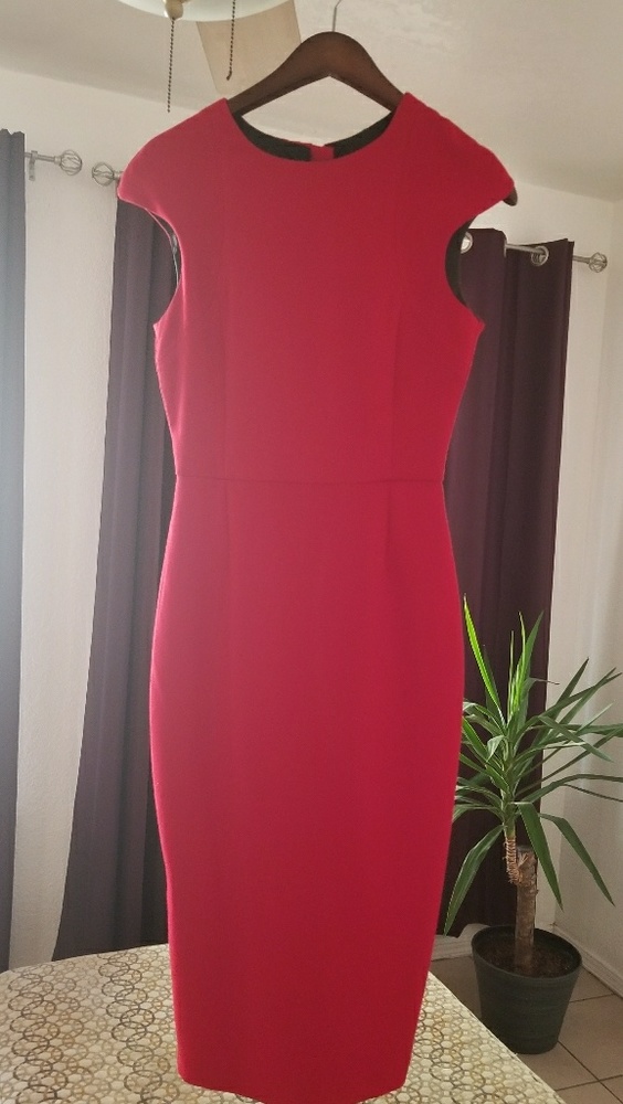 Zara double back zipper dress