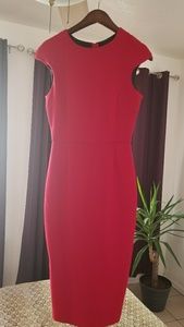 Zara double back zipper dress