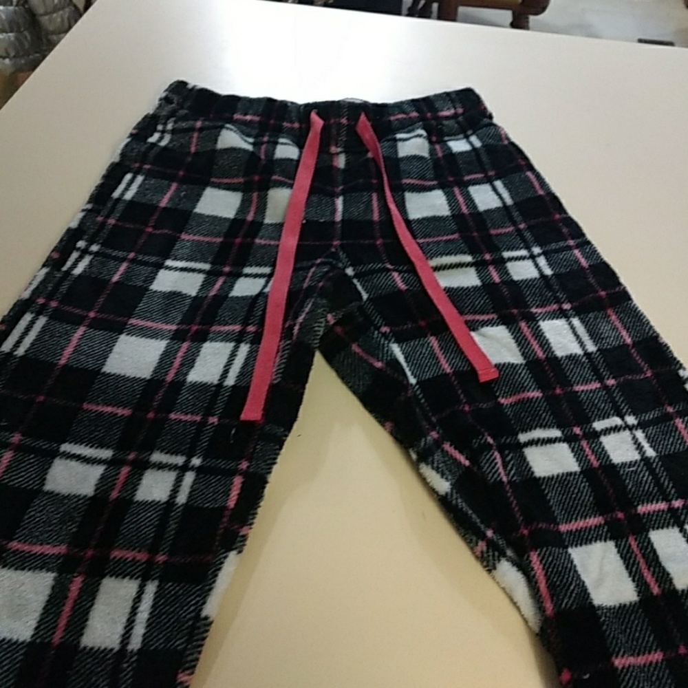 Warm fuzzy sleep pants