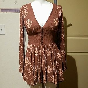 Urban Outfitters floral romper