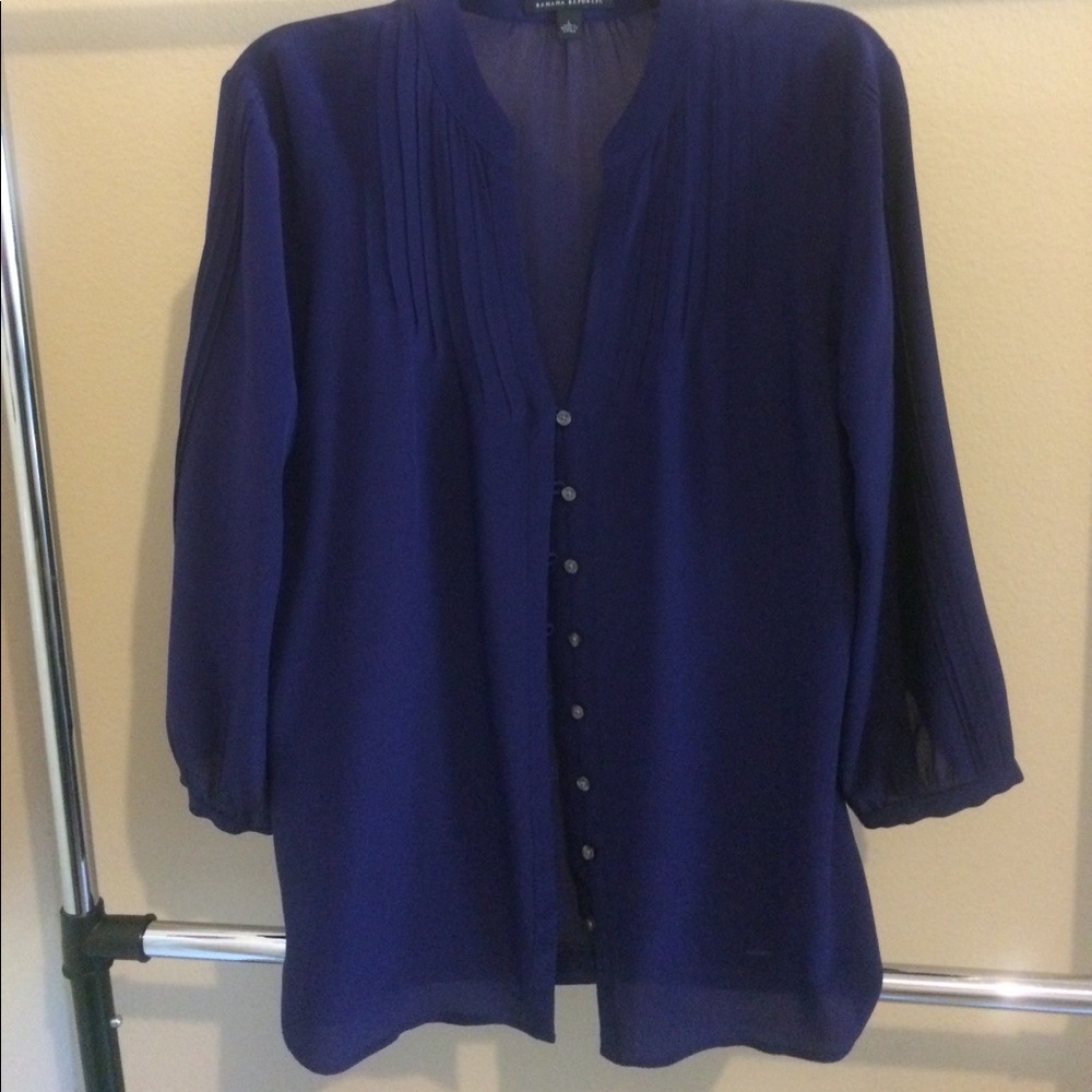 Banana Republic Silk Blouse