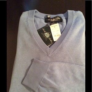 BRAND NEW BROOKS BROTHERS V-NECK SWEATER