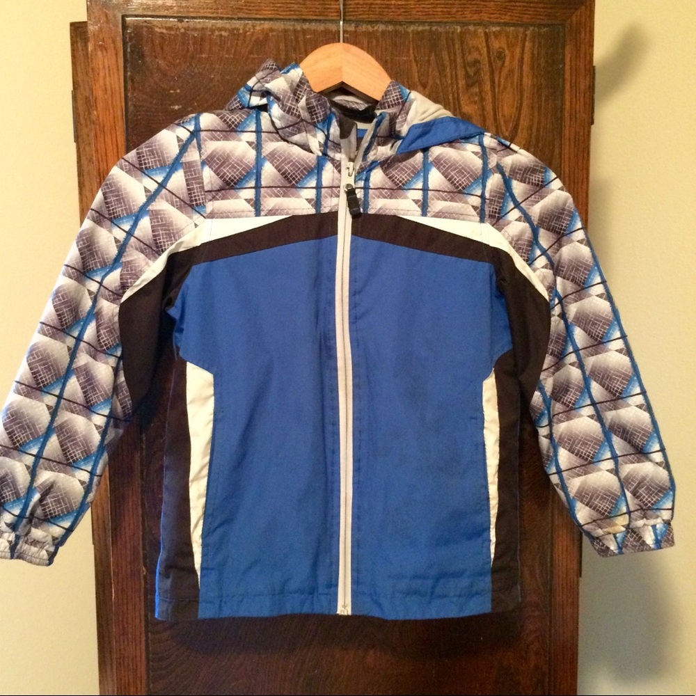 Boys London Dog wind breaker jacket (size L/7)