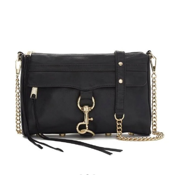 Rebecca Minkoff Handbags - REBECCA MINKOFF // MAC Crossbody // Black leather