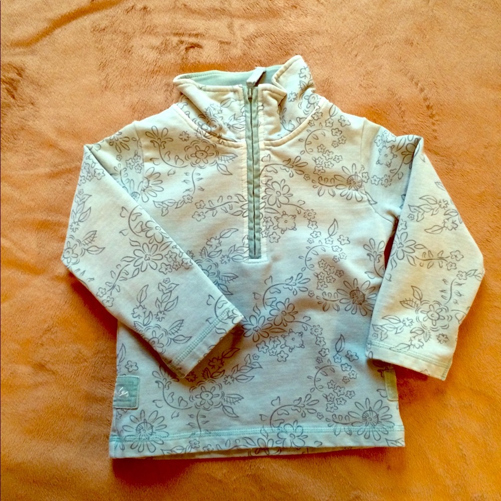 Teal Joules pullover jacket (size XS / 2-3)