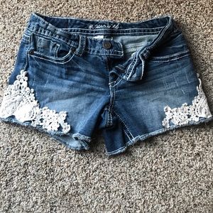 Maurice’s Jean Shorts with Lace