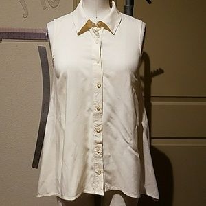Swing tank style blouse