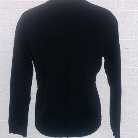 Lisa International Xmas black L beaded snowman - Picture 4 of 4