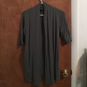 Express Gray Cardigan, small