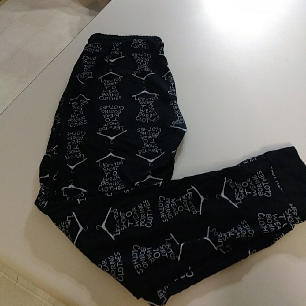 Pajama pants.