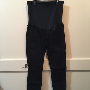 Maternity gap black skinny jeans
