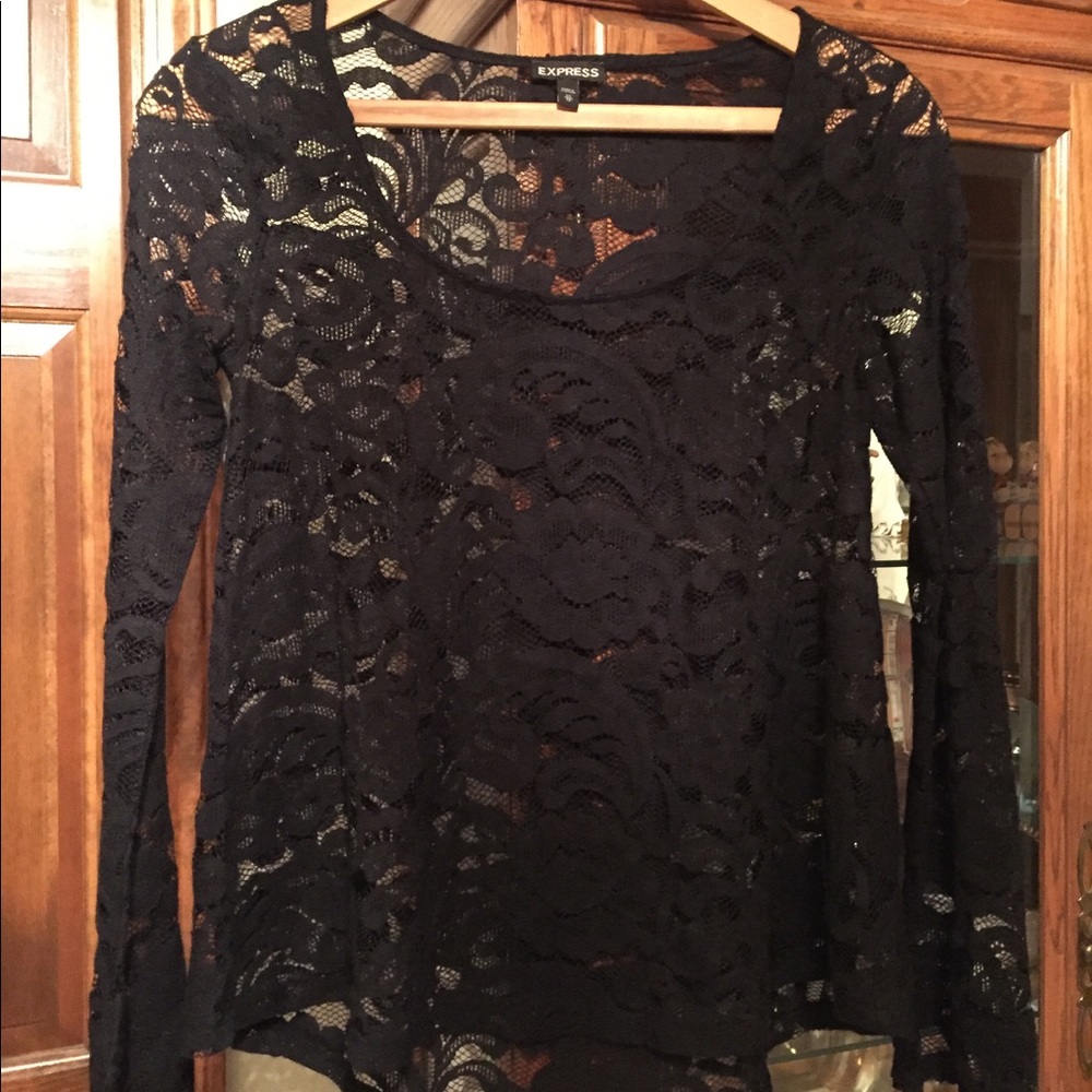 Express Lace Top - Picture 3 of 6