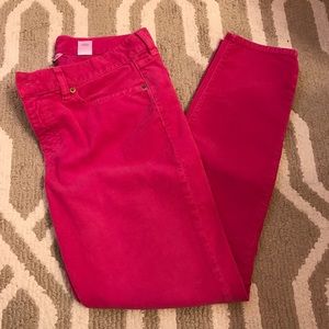 J.Crew Hot Pink Cords - Size 30
