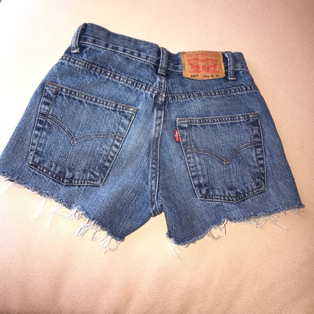 Levi Denim Cutoffs