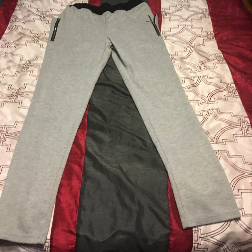 Grey joggers