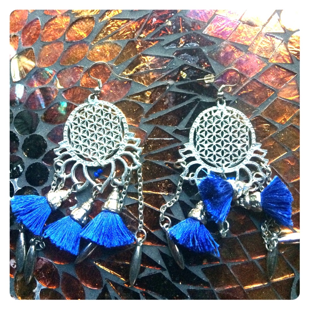 Tassel Dreamcatcher Earrings
