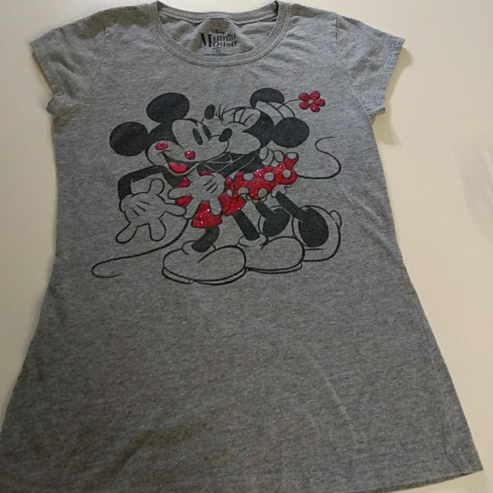 Mickey and Minnie Mouse shirt