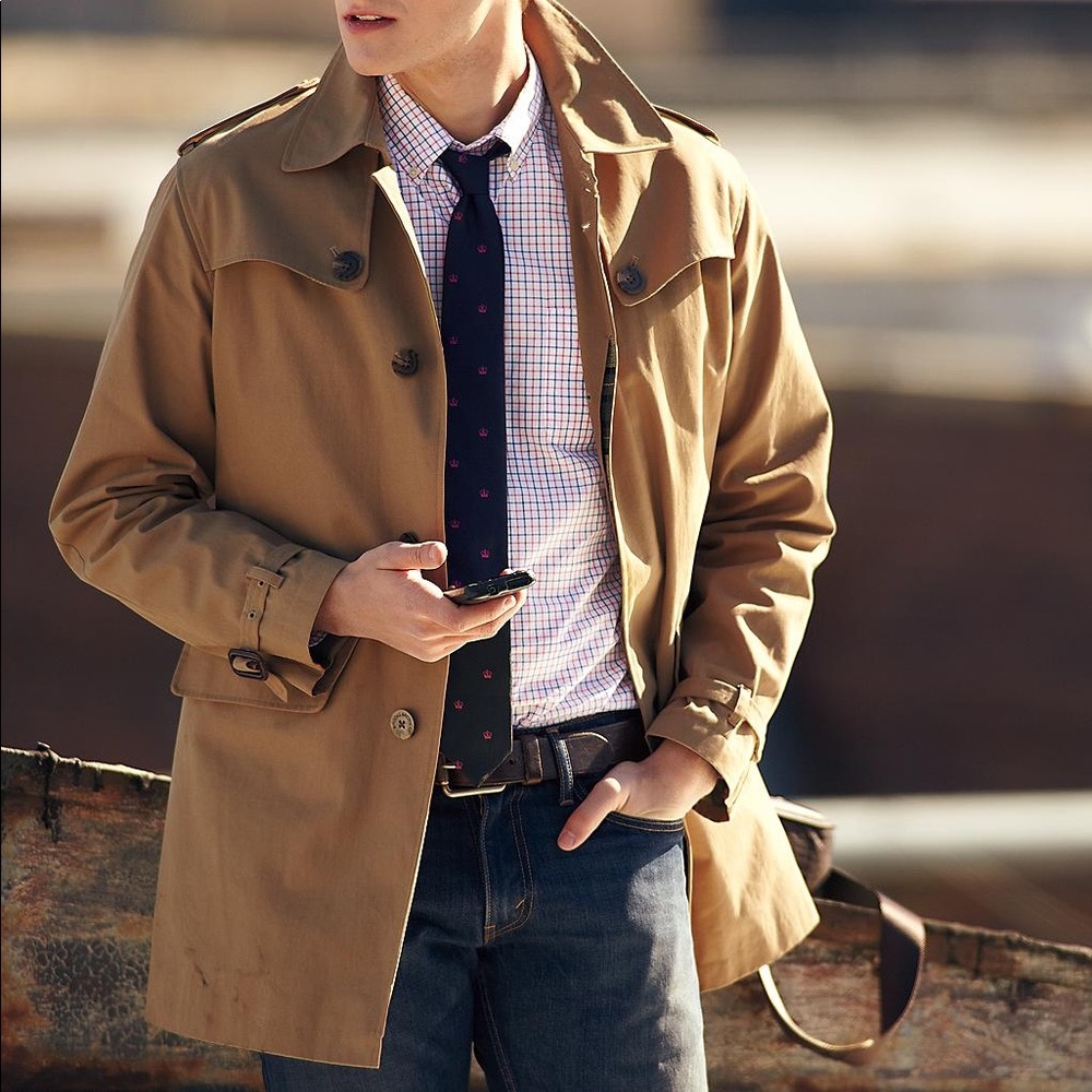 Brooks Brother men's trench coat
