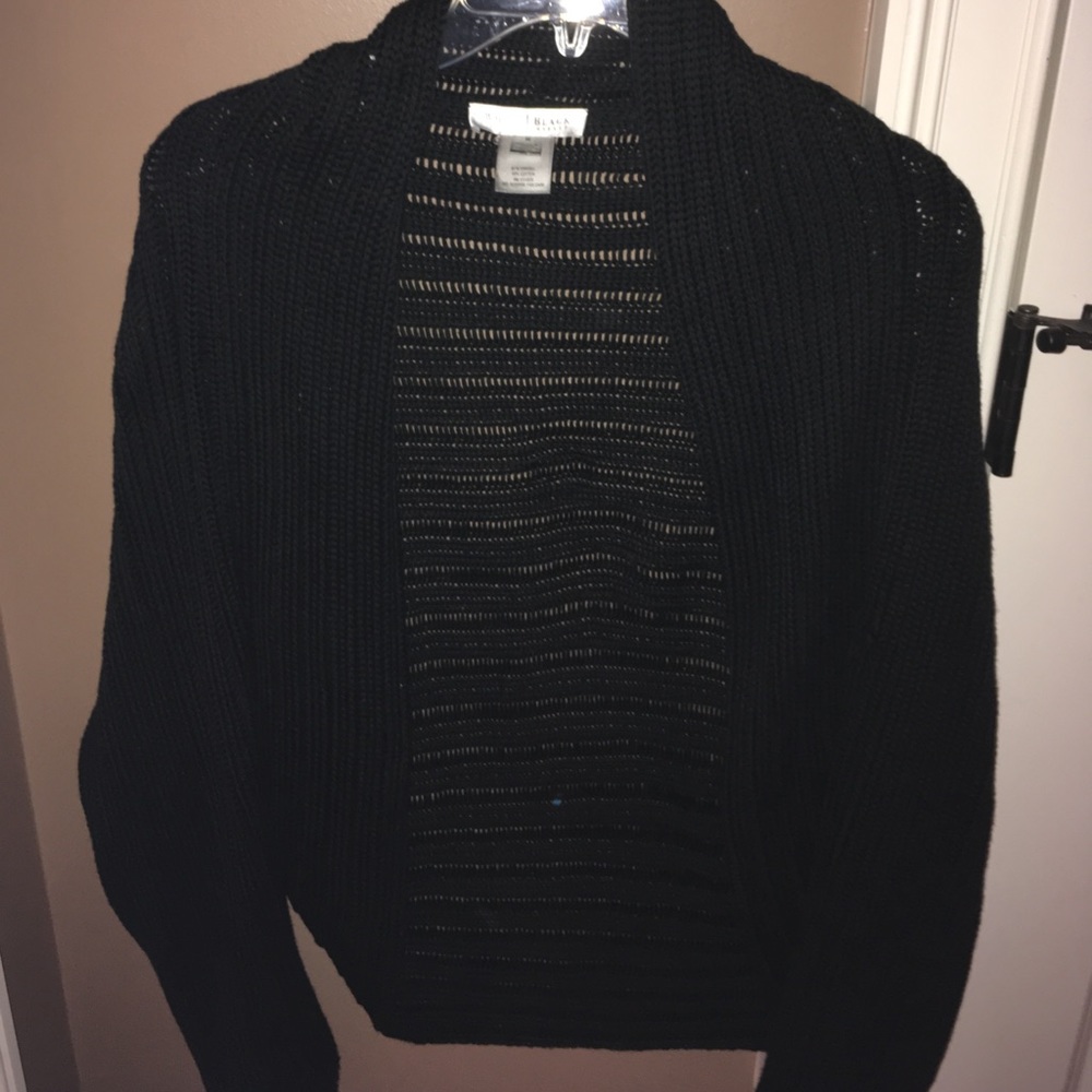 White House black market. Black see through shrug
