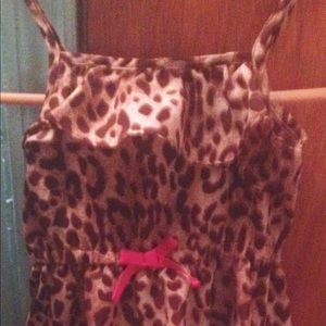 Kids Cheetah Print Dress