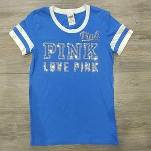 💜PINK sequin tee💜
