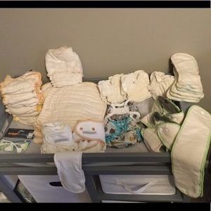 BRAND NEW cloth diaper stash!