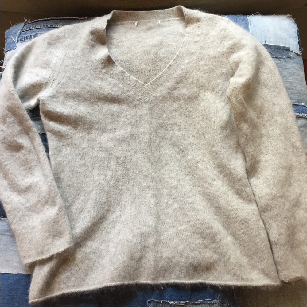 Grey Cashmere Sweater