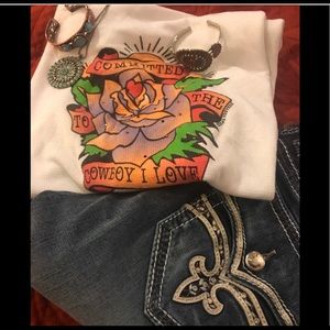 🔥 cowboy cool light thermal tattoo design XL $20