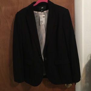 H&M Black Blazer, size 10