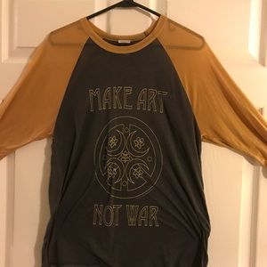 Obey,  3/4 length sleeve, size M, great condition