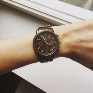 Michael Kors Rose Gold Watch