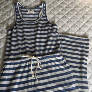 Lou & Grey striped maxi dress