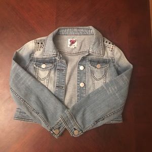 Girls 6/7 Blue jean jacket