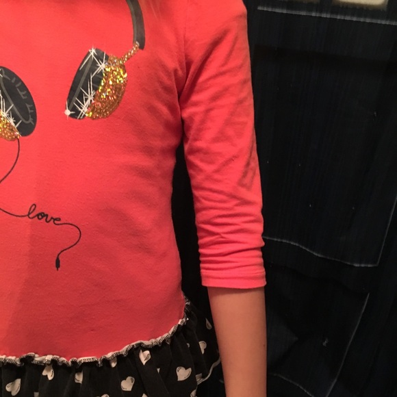 ๐๐ HP3/29/18๐พ๐FABKIDS HOODED DRESS W/bling - Picture 5 of 6