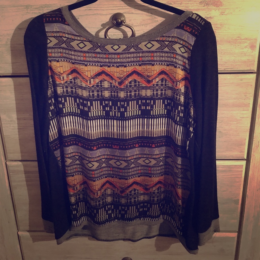 Multicolor top