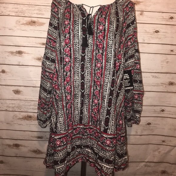 Boho Tunic Dress - Picture 1 of 4
