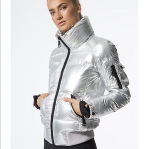 sam silver puffer jacket