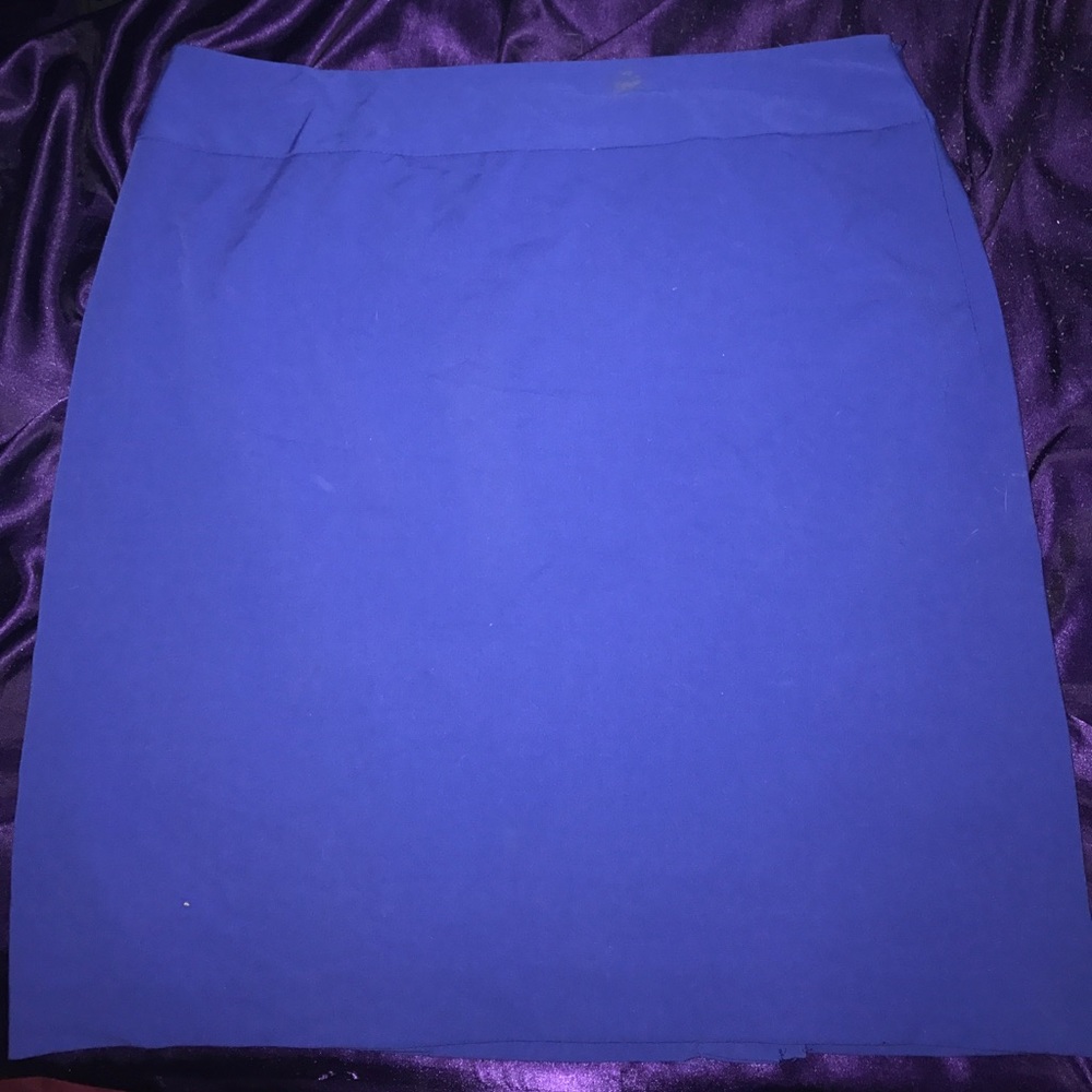 Blue high waisted Liz Claiborne skirt