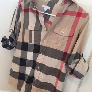 Burberry blouse