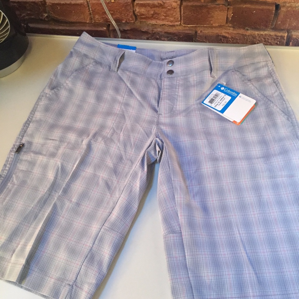 Columbia Saturday Trail II Plaid Shorts--2 pair