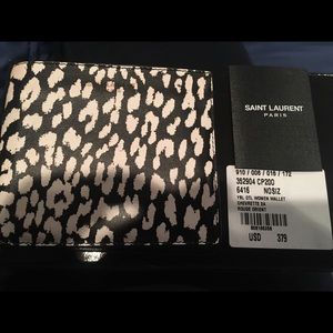 YSL men’s wallet.