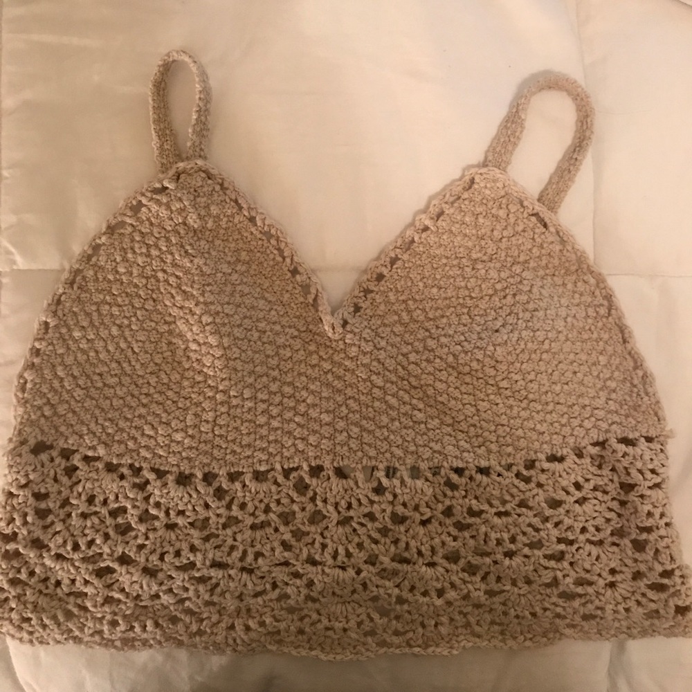 Hollister Crochet Top