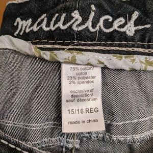 Dark wash jeans