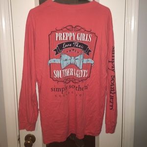Long sleeve simply southern t-shirt