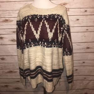 Chunky knit sweater