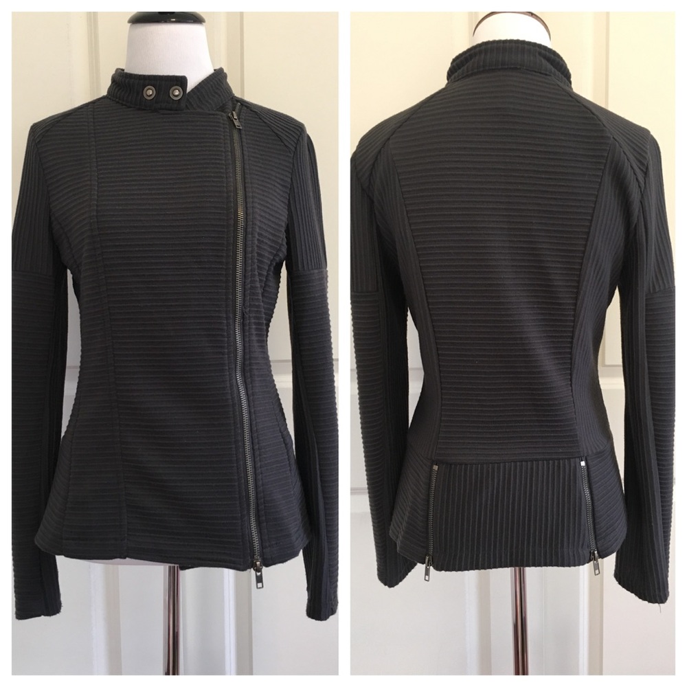 Monoreno Gray Moto Jacket
